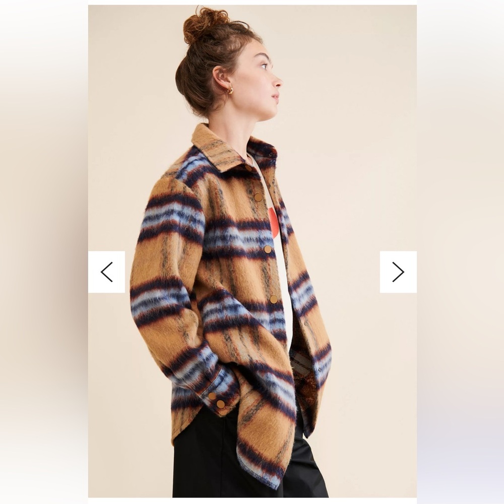 NWT Steve Madden Plaid Shacket